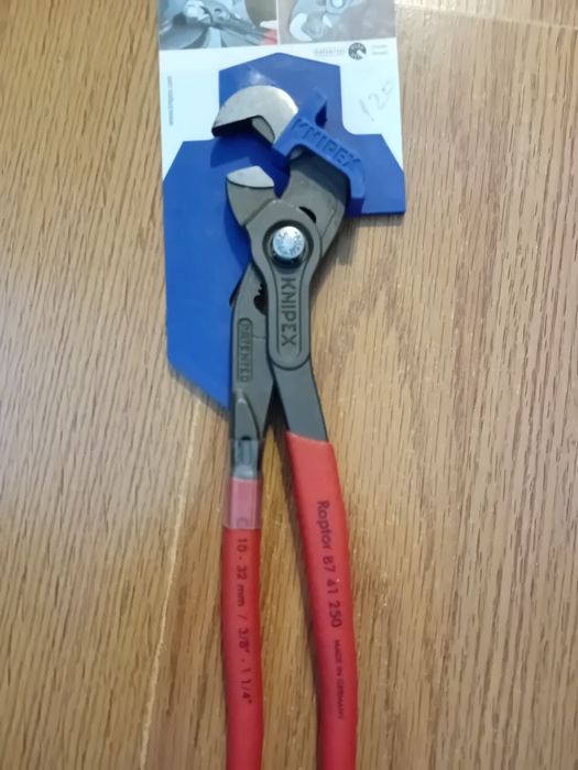 Clește pentru înșurubat Knipex Raptor 87 41 250 / 250 mm