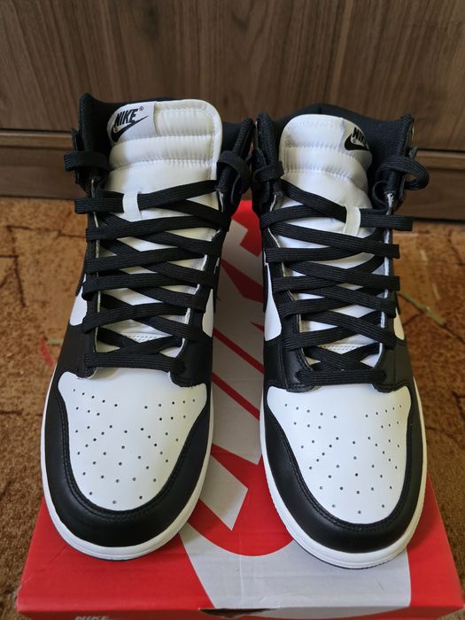 Nike dunk high Black-White