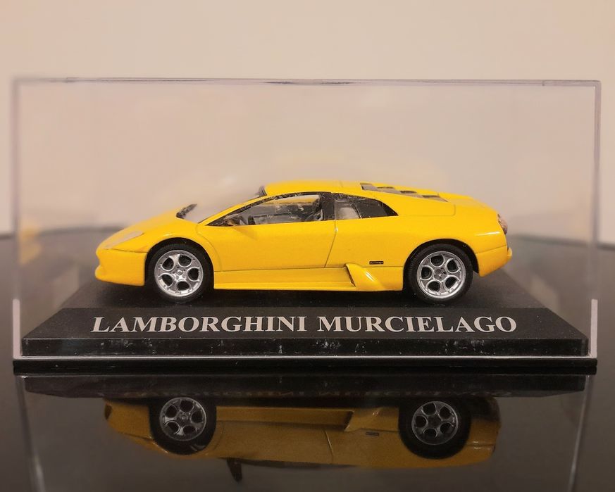 Lotto Di 2 Modellini Auto Lamborghini In Scala 1:43 | Ixo Per Hachette | Murcielago LP 670-4 SuperVeloce E Sesto Elemento - 3