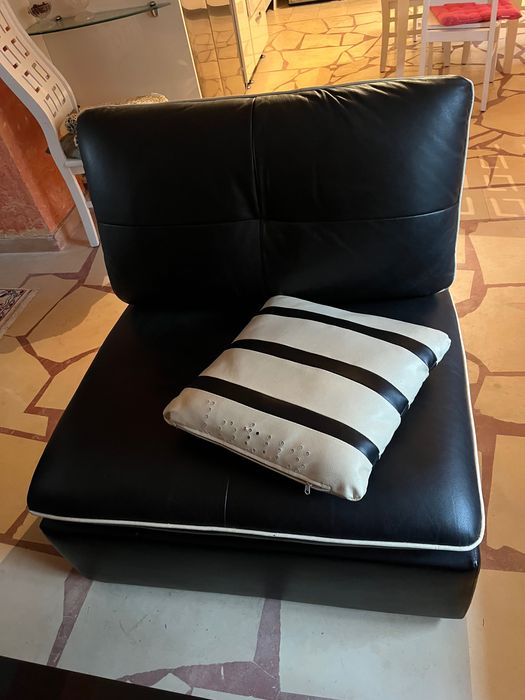 Sofa de piele 3 piese