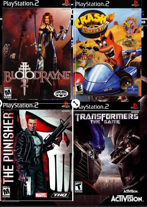 Ps2 игры диски DVD