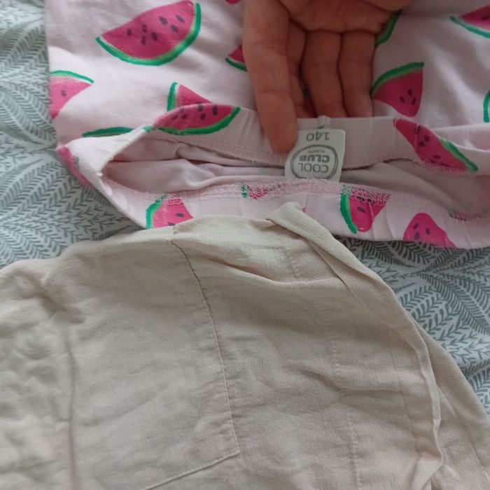 Set lot haine 9 10 ani 140 tricouri pantaloni scurti tricou