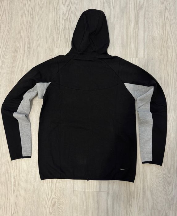 ULTIMELE BUCATI!! Compleu Bluza / Pantaloni Trening Nike Tech Fleece Gri / Negru  Marimi S-XXL Unisex