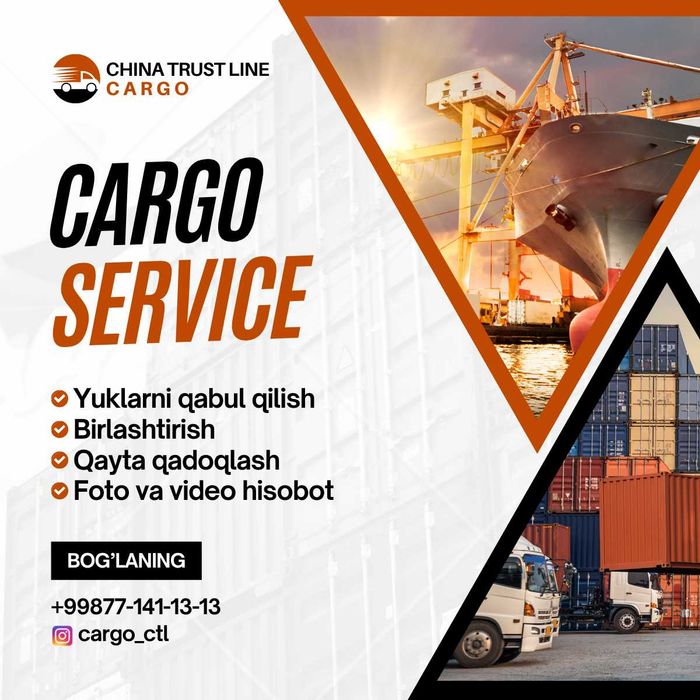 Xitoydan Yuk Olib Kelish | Ishonchli Cargo