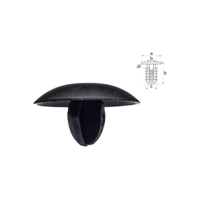 Set 10 buc Clips capitonaj izolatie capota Mini BMW Seria 1, Seria 3, Seria 4, Seria 5, Seria 7, X1 X3 X4 X5 X6, Citroen C3 Aircross, Opel Astra H,