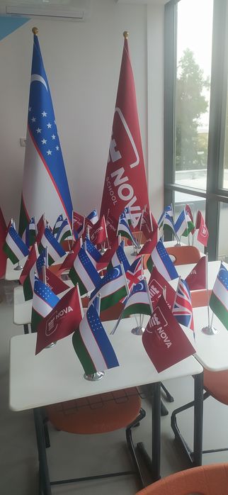 Флаги  Байрок настольные и другие виды флагов.