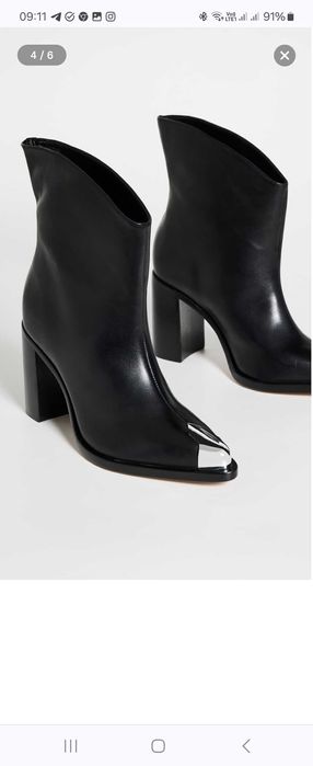 Сапоги Schutz кожаные оригинал