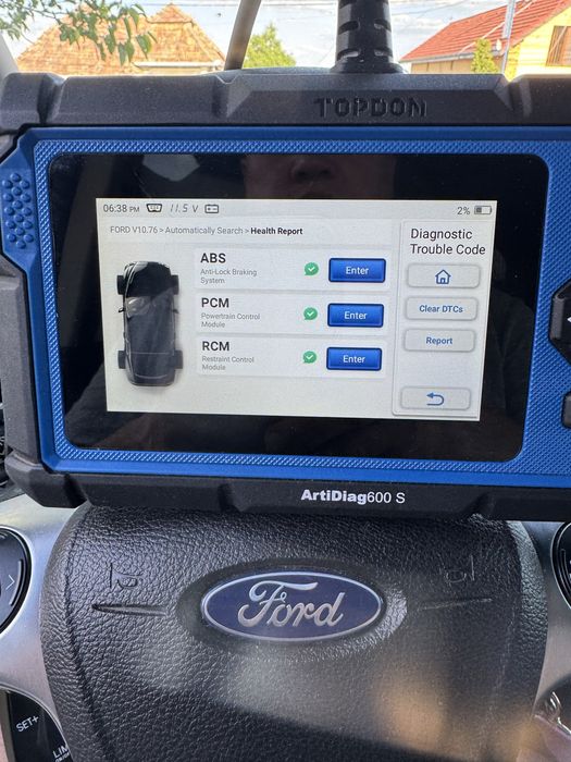 Tester auto multimarca Topdon Artdiag 600s