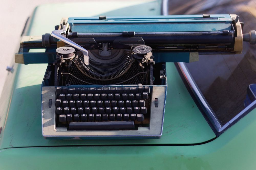 Пишущая машинка 80-e