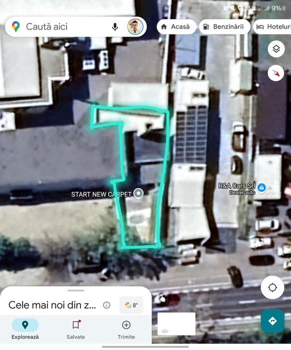 Hala cu frigider industrial și Teren de Închiriat