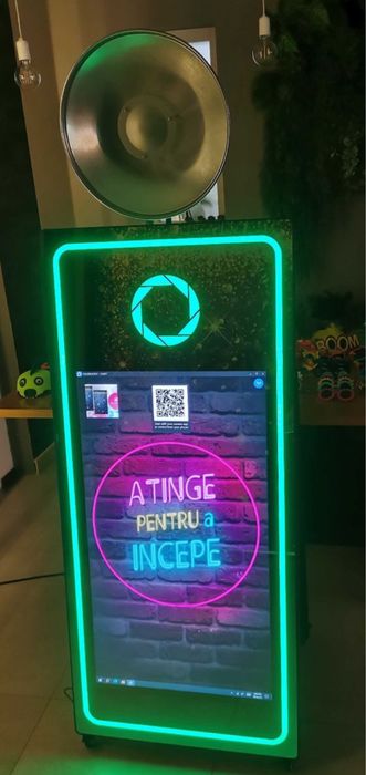 Servicii 360 Oglinda foto-fum greu&gheata carbonica-baloane,laser