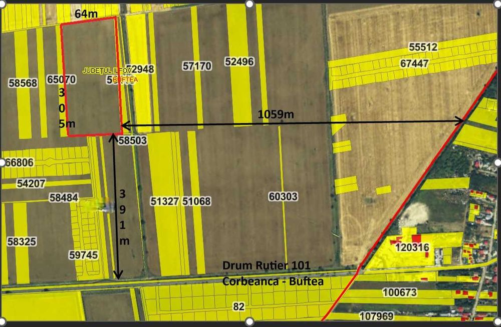 De vanzare teren Tamas, intravilan 15.900 mp. Potential exceptional!!!