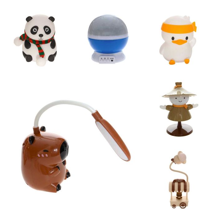 Нощна лампа. Забавни детски лампи.