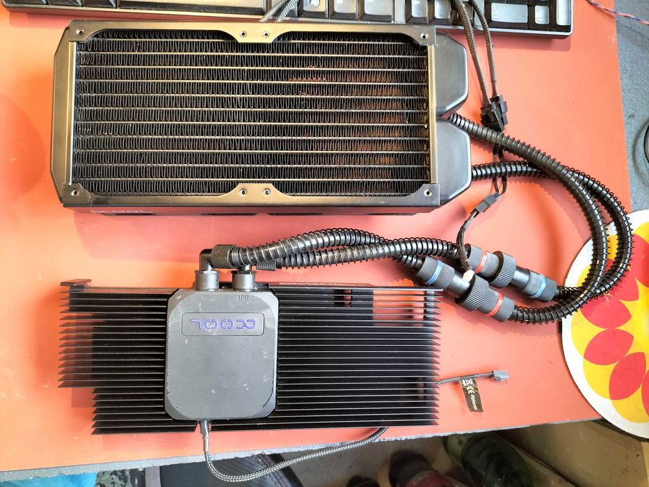 Placa video rtx2080 AIO Alphacool waterblock