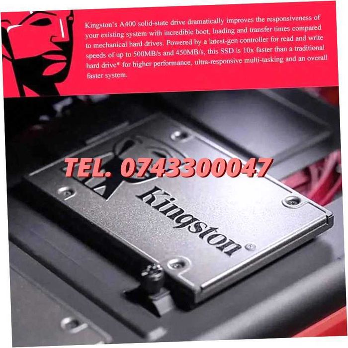 Solid State Drive Ssd Kingston 240gb A400 Sata 3 25