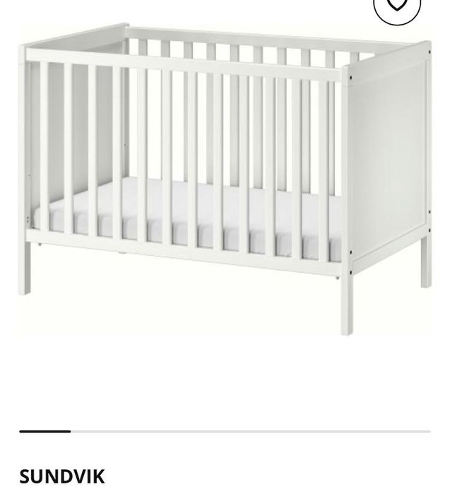 Детско легло 60/120 SUNDVIC с матрак мемори пяна.