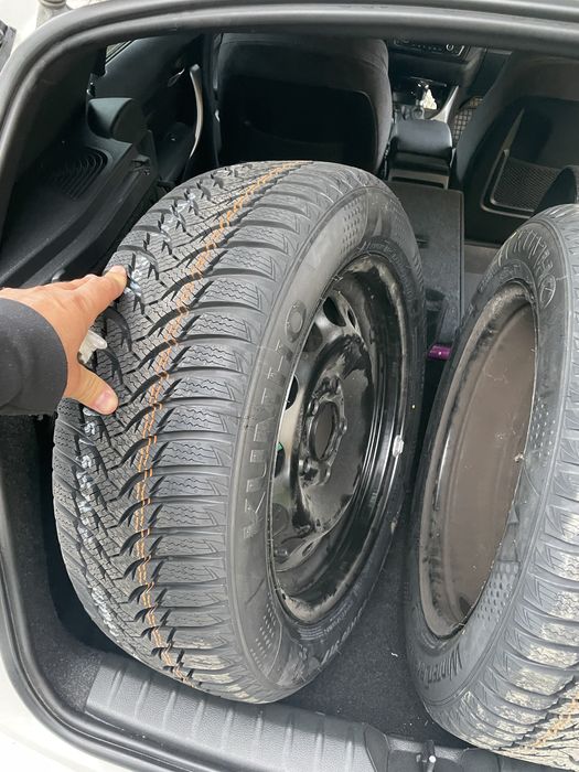 16/5/120 Джанти+Зимни гуми 205/55/16 BMW