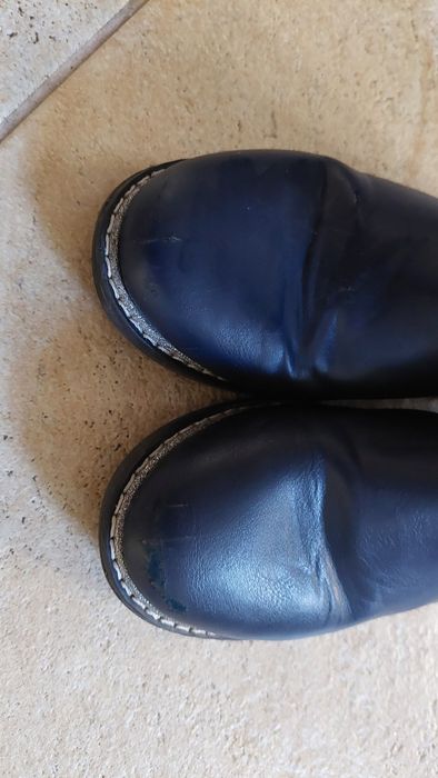 Cizme inalte fetite, din piele, M33