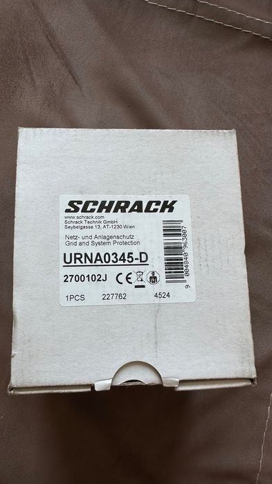 SCHRACK URNA0345 - Релейна защита
