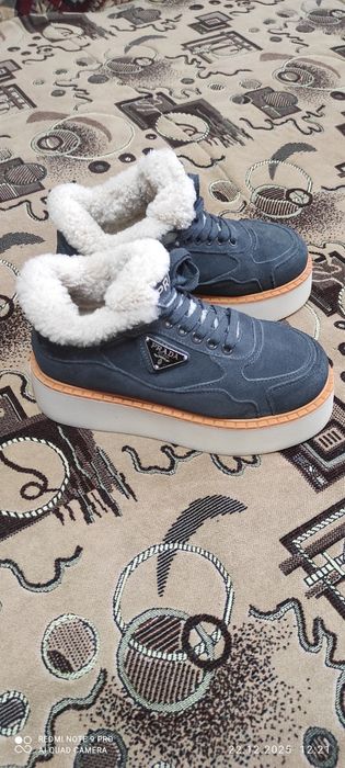 Зимние кросовки натуралка