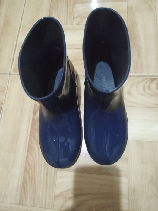 Сапожки резиновые на мальчика