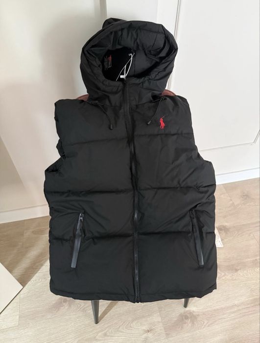 Новая черная жилетка мужская