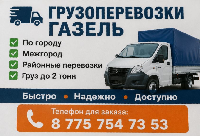 Услуги грузоперевозки