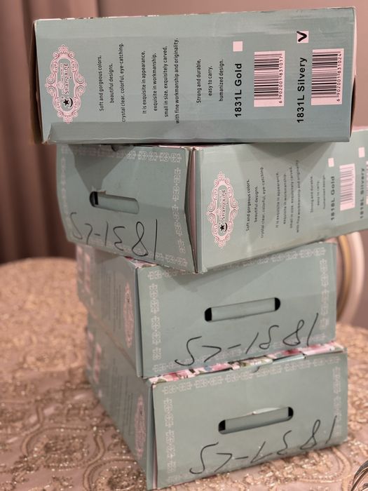 Фруктовница из мельхиора 4шт