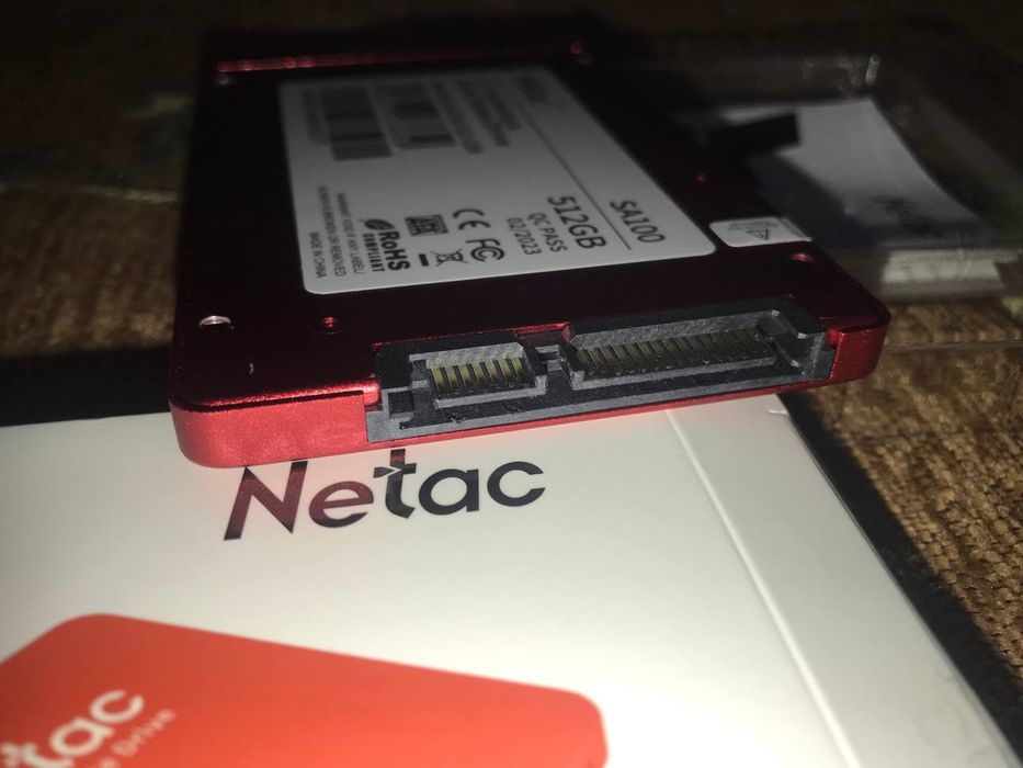 SSD Netac 512gb sata 2.5