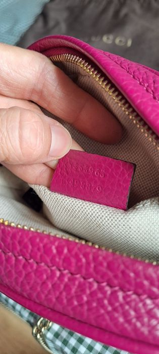 Geantă Gucci originală roz – Piele naturală, stare impecabilă