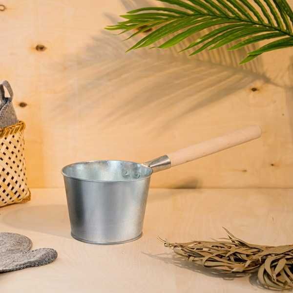 продам оцинкованный ковшик для бани