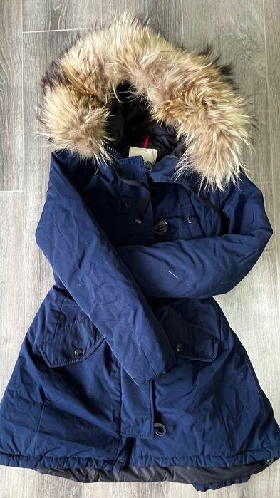 Moncler Arrious Giubbotto,  мех енота