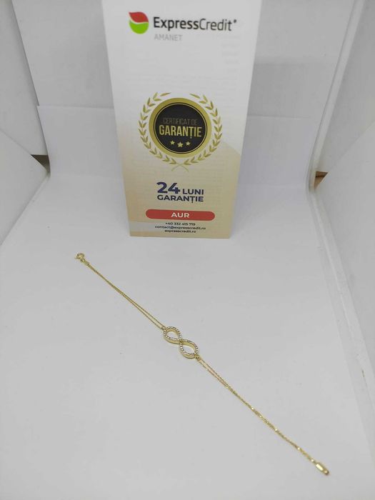 Bratara aur 14k 2.84gr [35153.1/30 Pacurari 2] Garantie 2 ani!