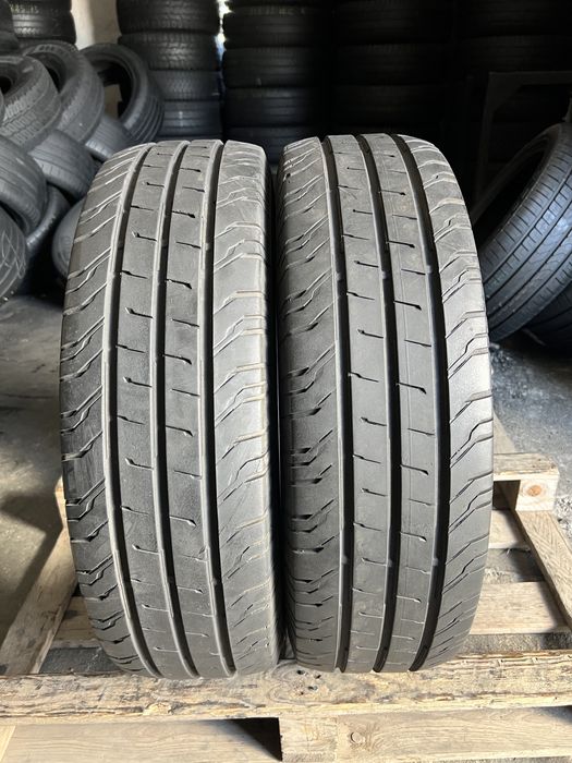 2 anvelope vara ca Noi 205/75/16 C , Continental , DOT 2021 , 7.4 mm
