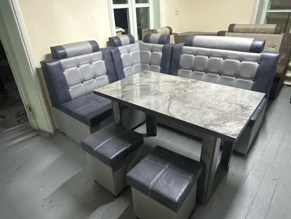 Кухонный уголок эко кожа