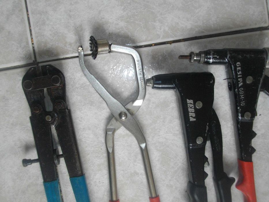 Ръчни Нитачка нит-гайки 4-6мм GESIPA Клещи Пружини Ножица Арматура