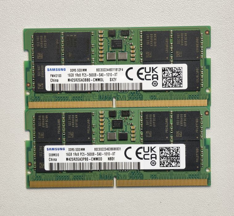 samsung 16gb ddr5 sodimm second hand si noi de vanzare • Anunturi