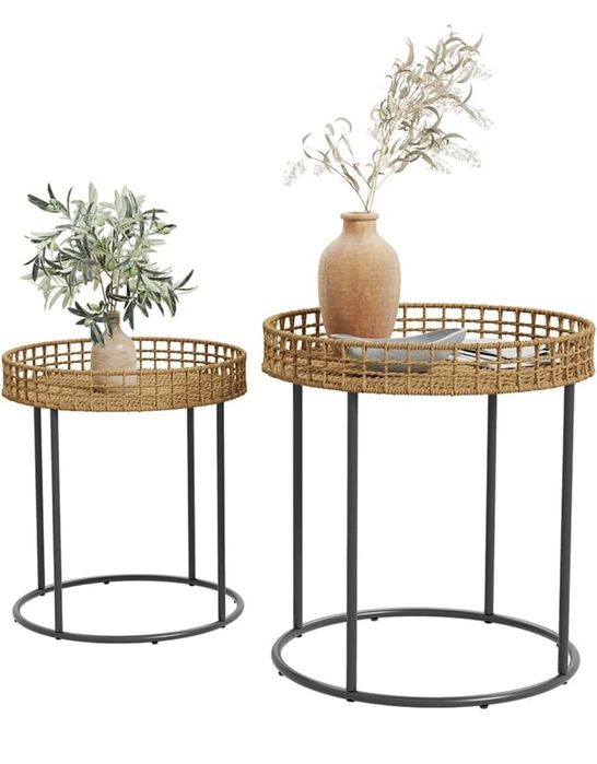 Комплект ратанови холни масички Vicco 7005