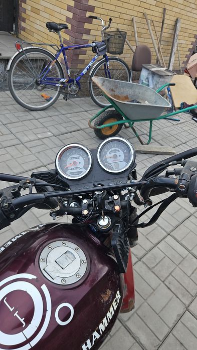 Продам мотоцикл Hammer 200