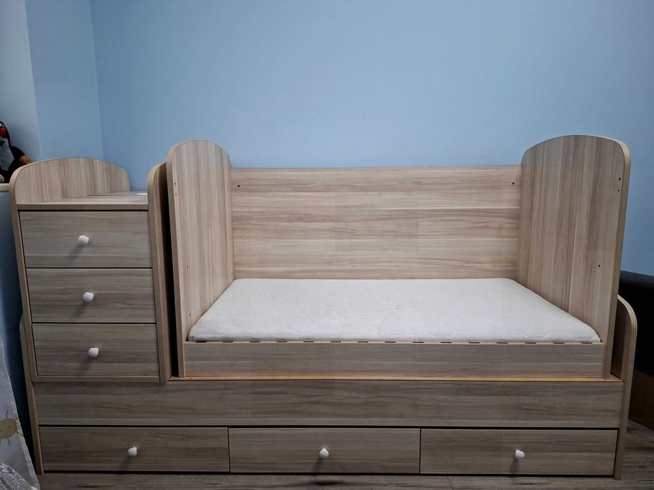 Легло-люлка като ново + матрак