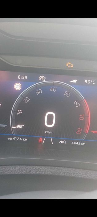 Гуми 2025 година Continental EcoContact 6 215/55/17 на 4500 км пробег