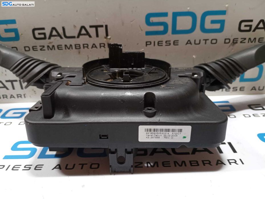 Ansamblu Maneta Manete Semnalizare Faza Lunga Scurta Stergatoare cu Spirala Opel Astra H 2004 - 2010 Cod 13198906 498990969 203773 [M5912]