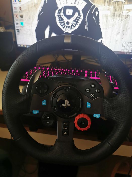 Logitech G29 + Скоростен лост