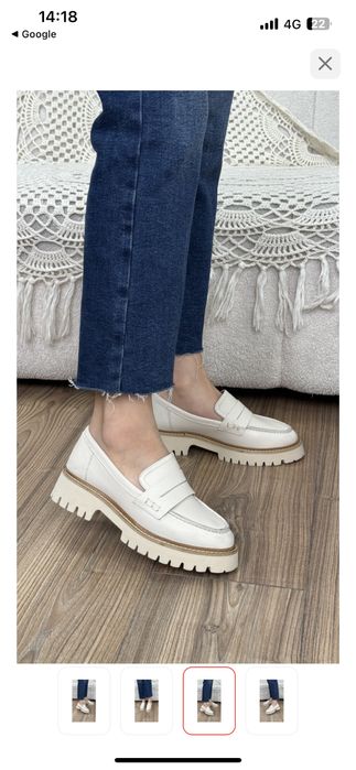 Нат кож. Туфли mario muzi