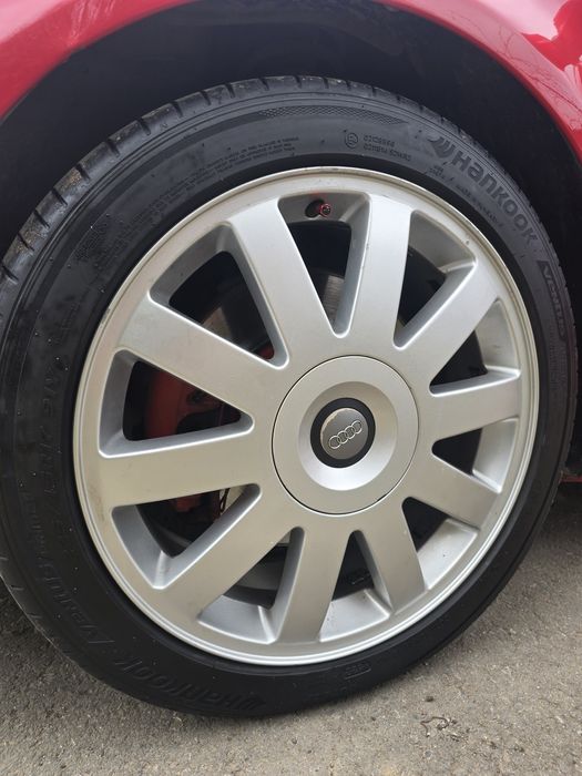 Перфектни джанти S Line с нови  гуми за Audi A3 225/45/17