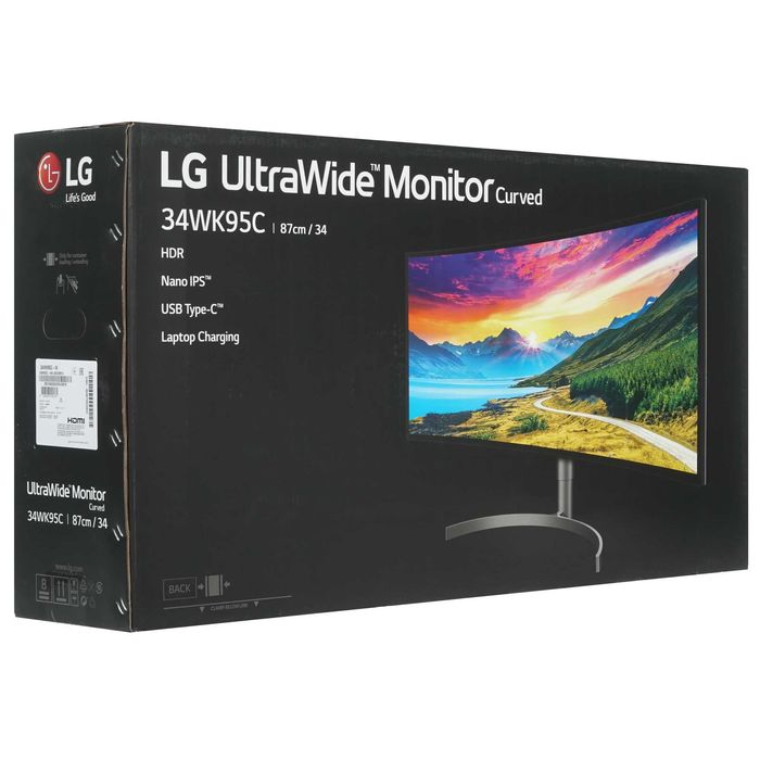 Монитор 34" LG 34WK95C-W [IPS]