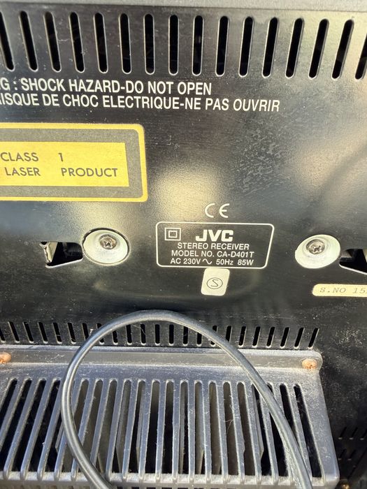 Уредба JVC с тонколони SHARP