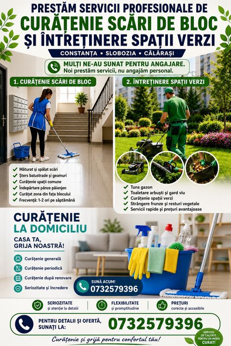 Curățenie case ,apartamente