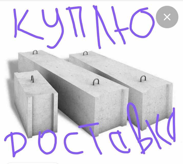 Фундаментные блоки, стеновы панели