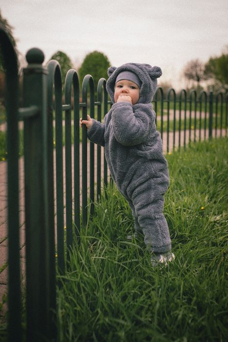 Комбинезон детский плюшевый р. 80